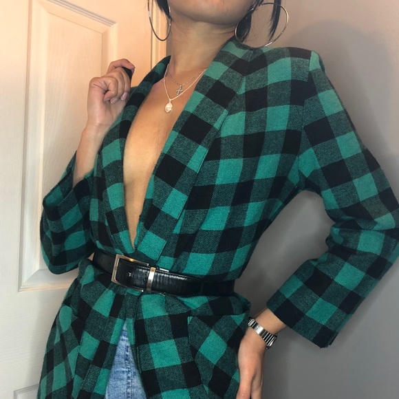 gingham blazer - Picture 2 of 7